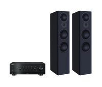 Yamaha R-N1000A High-End Network Receiver Amplifier + Mission LX-6 MKII Floor Standing Speakers Package and 5 metres Classic 79 Strand
