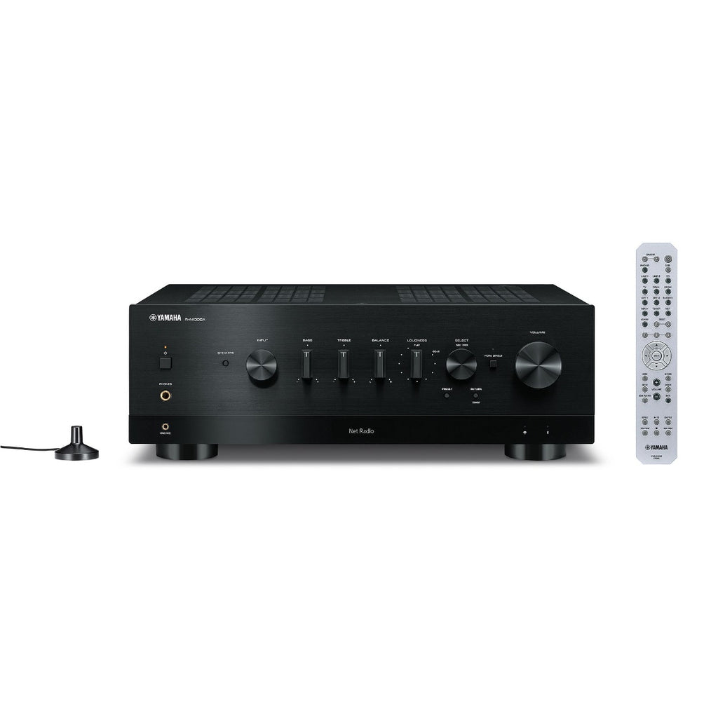 Yamaha R-N1000A Hi-Fi Network Receiver Amplifier HDMI Musiccast - Black - OPEN BOX