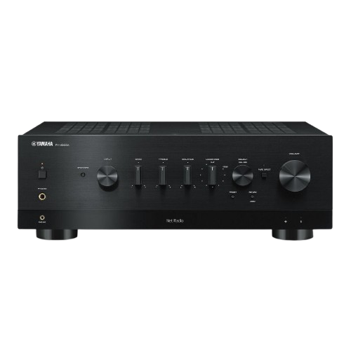 Yamaha R-N1000A Hi-Fi Network Receiver Amplifier + Klipsch R-800F Floor Standing Speakers Package and 5 metres Classic 79 Strand