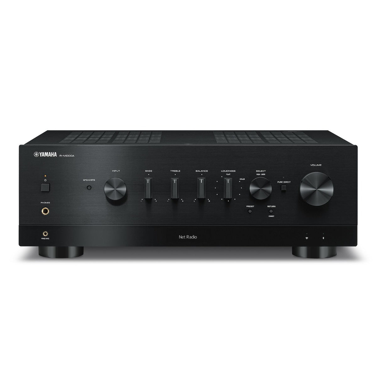 Yamaha R-N1000A Hi-Fi Network Receiver Amplifier HDMI Musiccast - Black - OPEN BOX