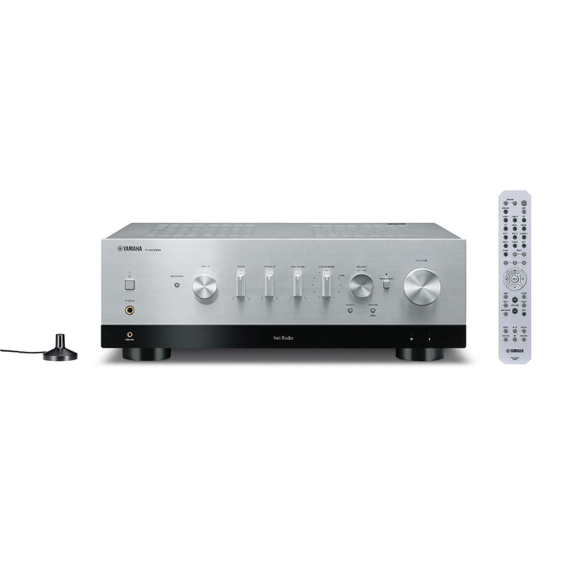 Yamaha R-N1000A Hi-Fi Network Receiver Amplifier HDMI Musiccast - Silver Open Box