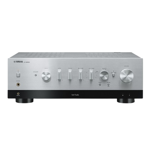 Yamaha R-N1000A Hi-Fi Network Receiver Amplifier + Q Acoustics 5050 Floor Standing Speakers Package and 5 metres Classic 79 Strand
