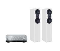 Yamaha R-N1000A High-End Network Receiver Amplifier + Mission LX-4 MKII Floor Standing Speakers Package and 5 metres Classic 79 Strand