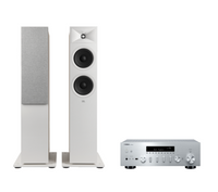 Yamaha R-N600A Hi-Fi Network Receiver Amplifier + JBL Stage 280F Floor Standing Speakers Package and 5 metres Classic 79 Strand