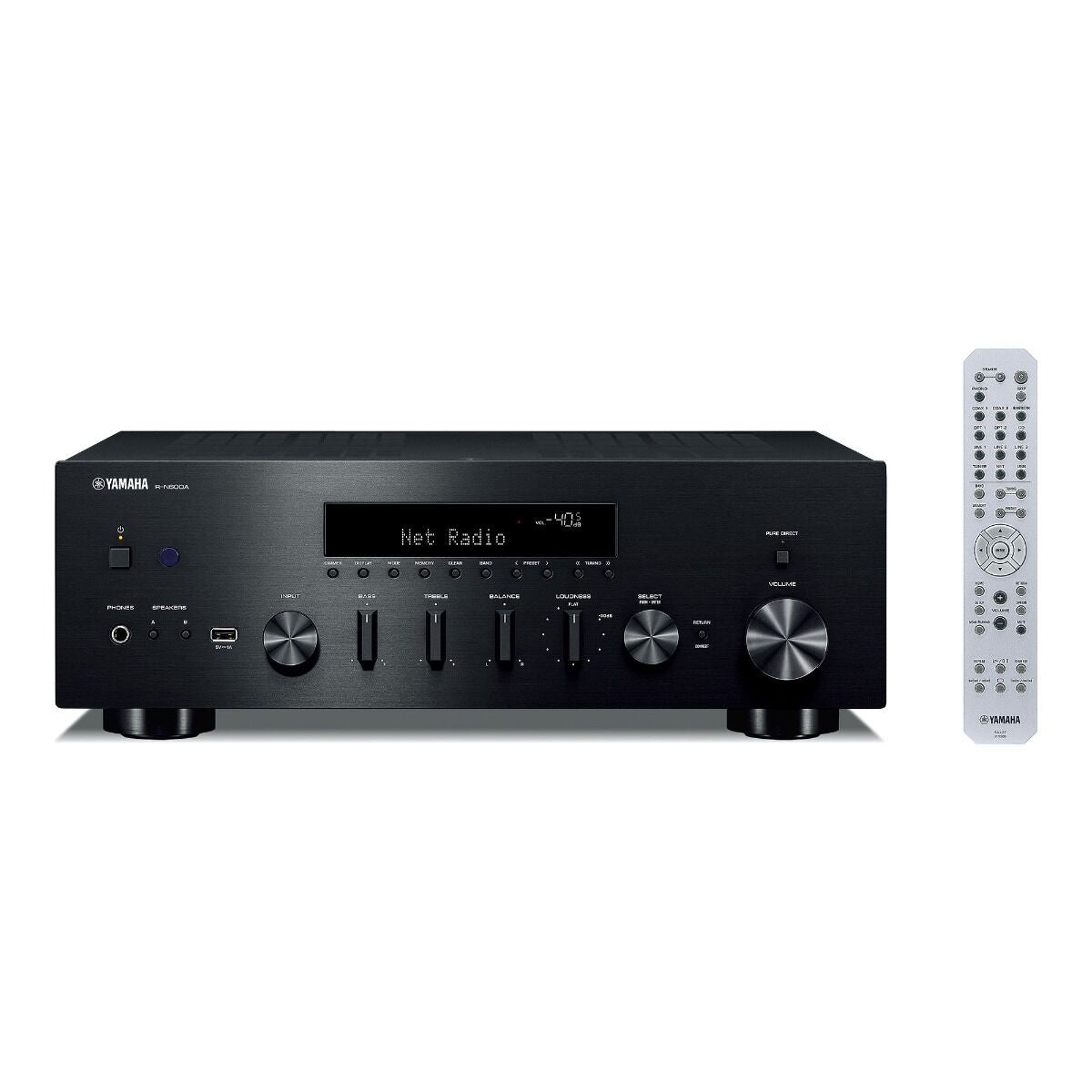 Yamaha R-N600A Network Receiver Amplifier + Focal Aria Evo X N2 Floor-Standing Speakers