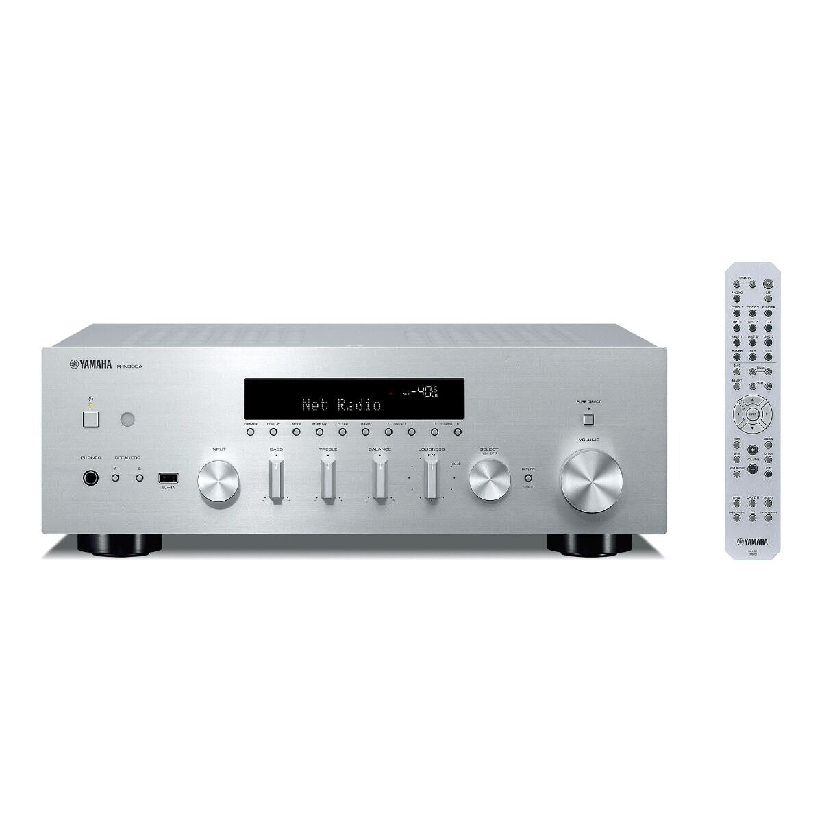 Yamaha R-N600A Network Receiver Amplifier + Focal Aria Evo X N1 Bookshelf Loudspeakers
