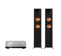 Yamaha R-N800A Hi-Fi Network Receiver Amplifier + Klipsch RP-5000F II Floor Standing Speakers Package and 5 metres Classic 79 Strand