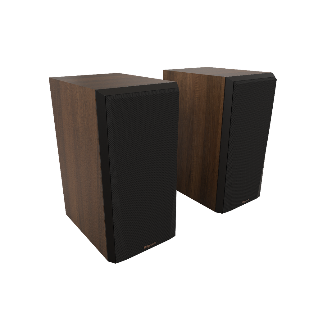 Klipsch RP-500M II Bookshelf Speakers - Walnut