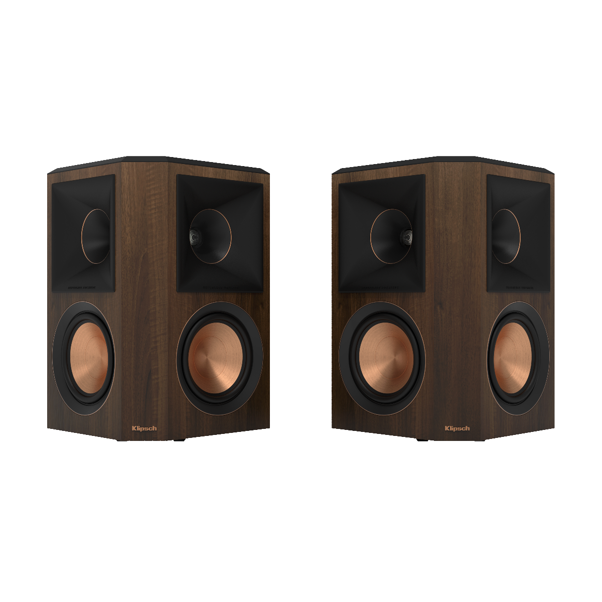 Klipsch RP-502S II Surround Speakers - Walnut