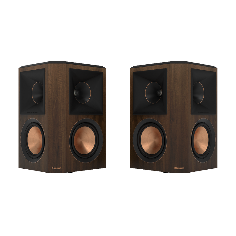 Klipsch RP-502S II Surround Speakers - Walnut