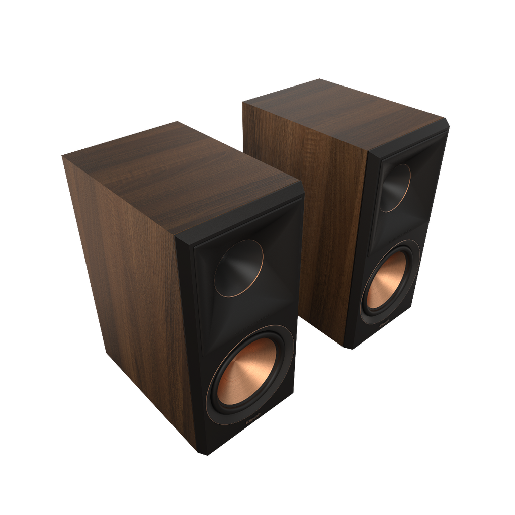 Klipsch RP-600M II Bookshelf Speakers - Walnut