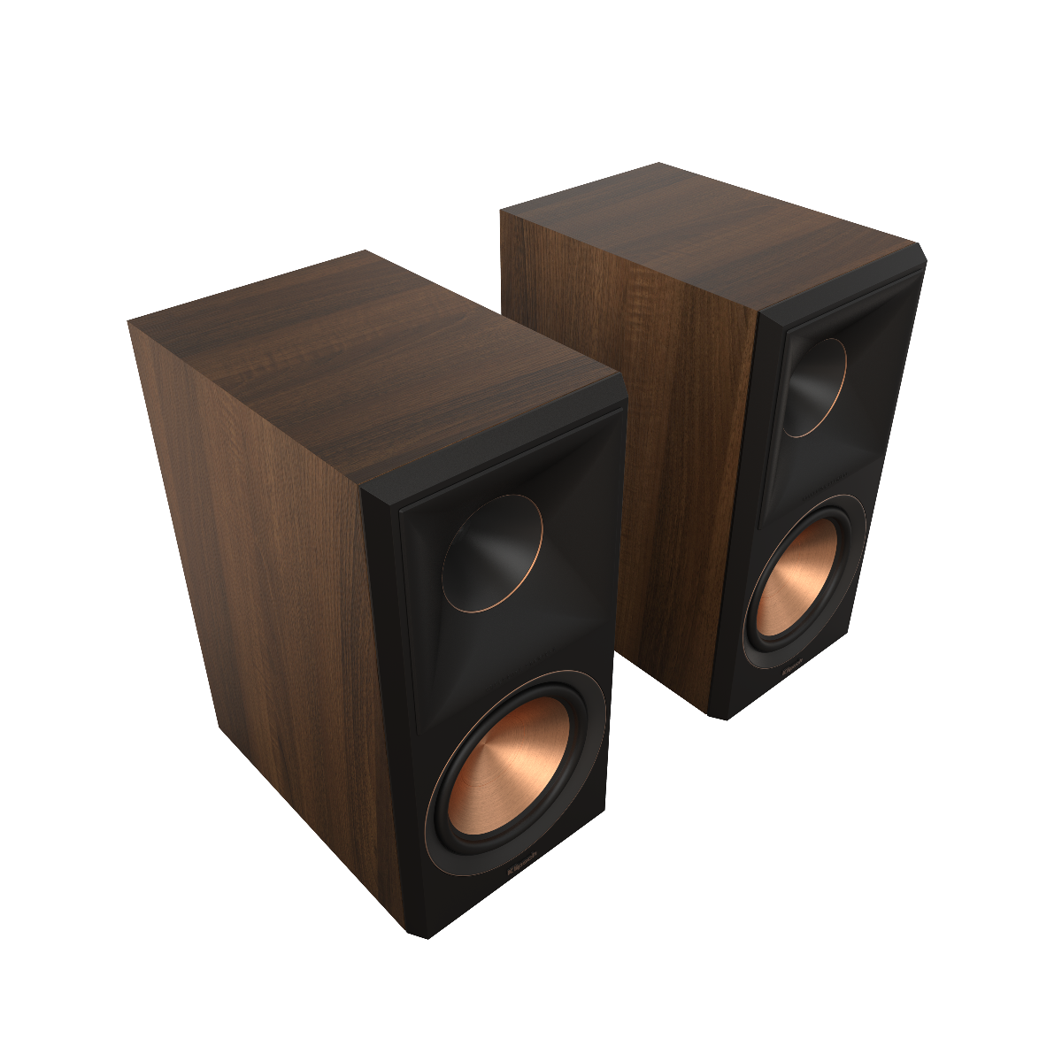 Klipsch RP-600M II Bookshelf Speakers - Walnut