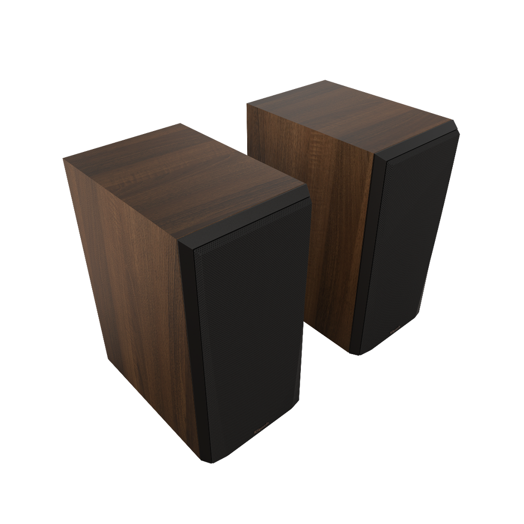 Klipsch RP-600M II Bookshelf Speakers - Walnut