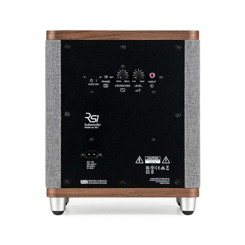 Ruark Audio RS1 Subwoofer - Rich Walnut