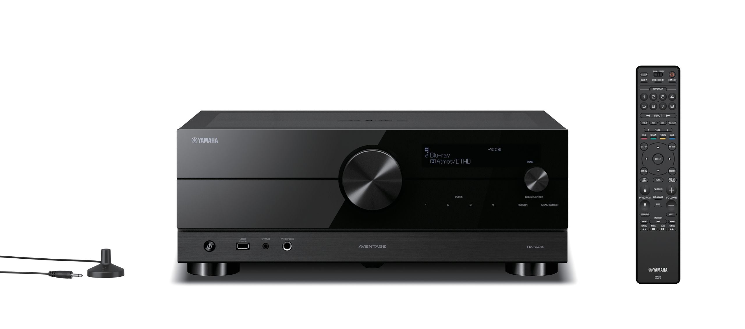 ヤマハ　AVアンプ　RX-A2A Yamaha RX-A2A AV Receiver 4K 120Hz Inputs Immersive Technology