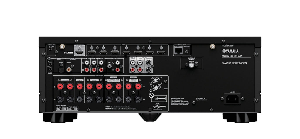 Yamaha RX-A2A AV + Klipsch R-605FA 5.1.2 Dolby Atmos Home Theatre System