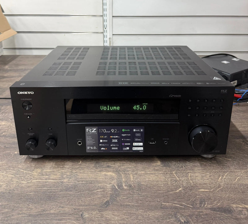 ONKYO TX-RZ30 Home Hifi Cinema 9.2 Channel IMAX AV Surround Receiver Amplifier - Black - OPEN BOX