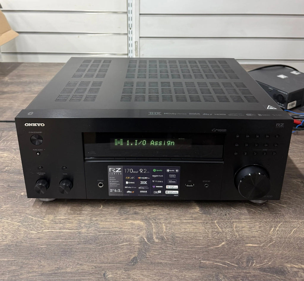 ONKYO TX-RZ30 Home Hifi Cinema 9.2 Channel IMAX AV Surround Receiver Amplifier - Black - OPEN BOX