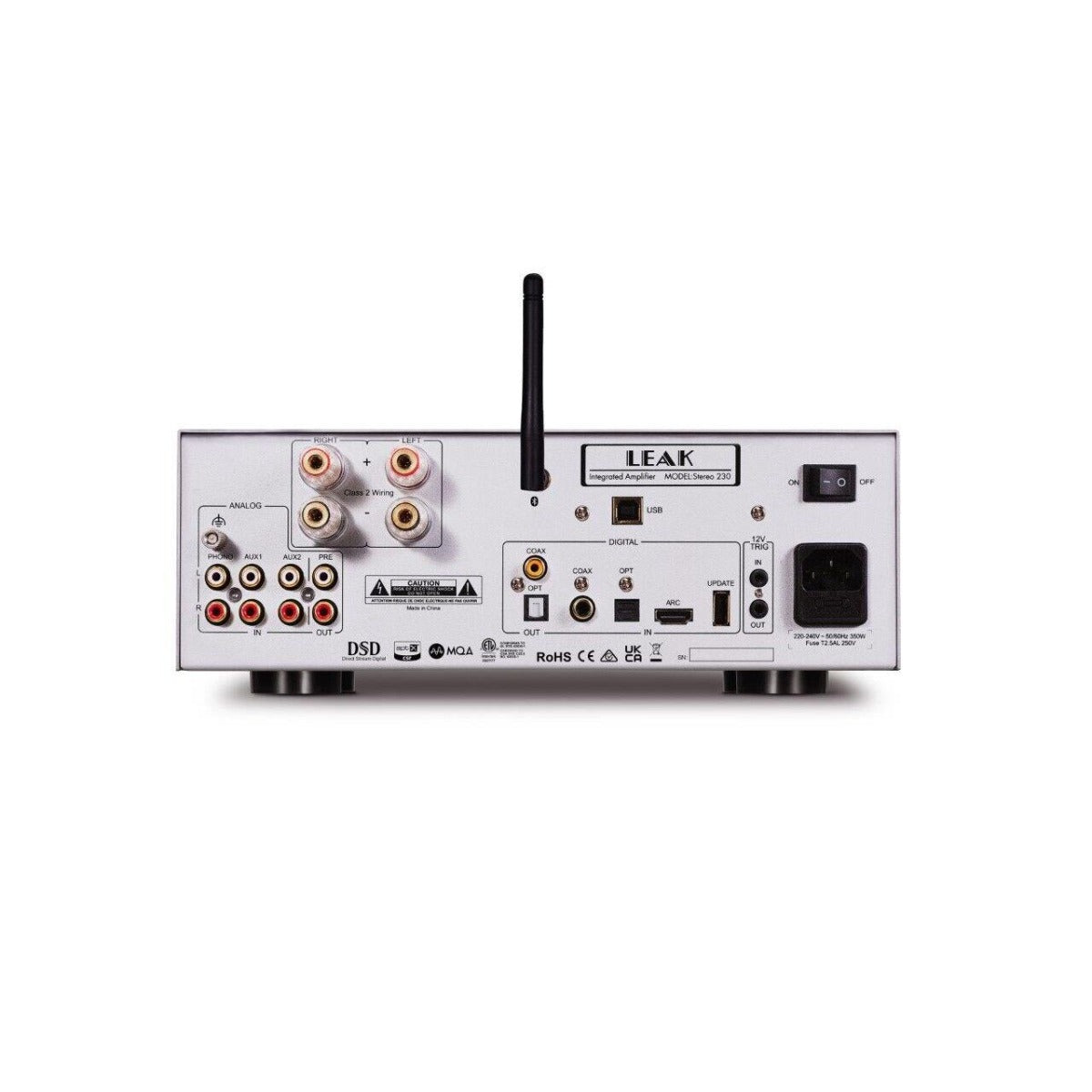 LEAK Stereo 230 Integrated Amplifier - Silver