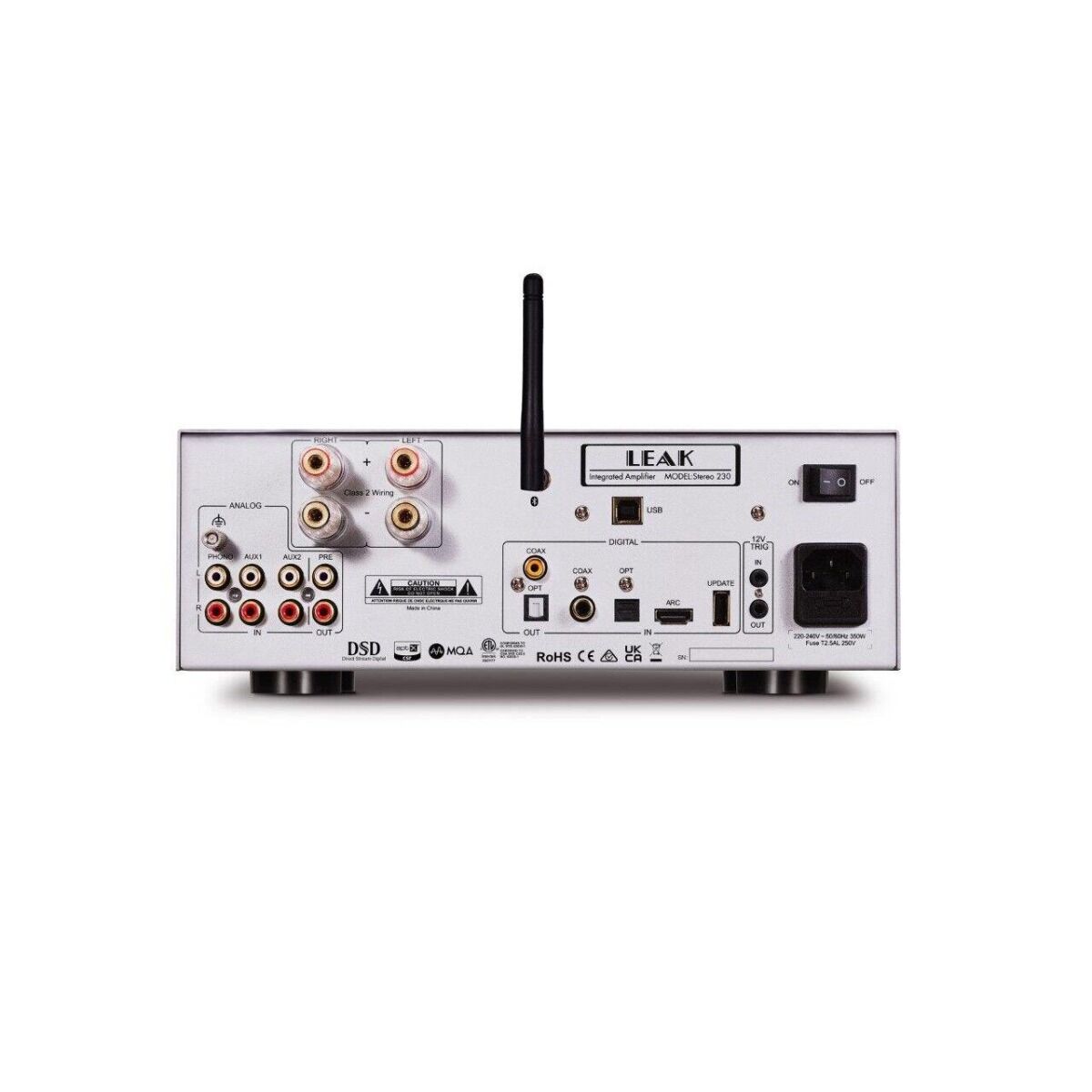 LEAK Stereo 230 Integrated Amplifier + Klipsch RP-500M II Speaker