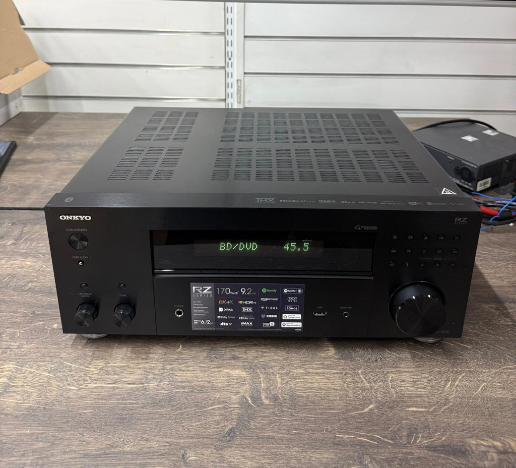 ONKYO TX-RZ30 Home Hifi Cinema 9.2 Channel IMAX AV Surround Receiver Amplifier - Black - OPEN BOX
