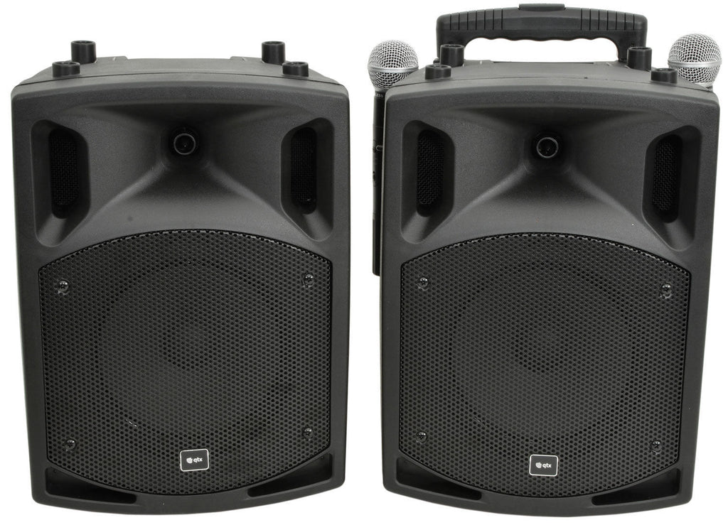 PAV8 Portable PA Set with UHF Mics, Bluetooth® & DVD