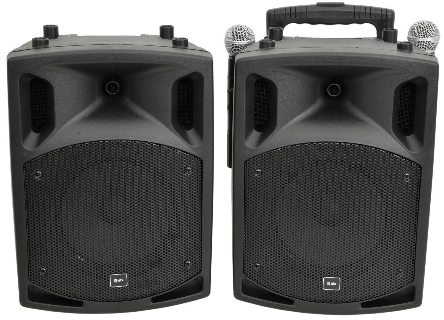 PAV8 Portable PA Set with UHF Mics, Bluetooth® & DVD