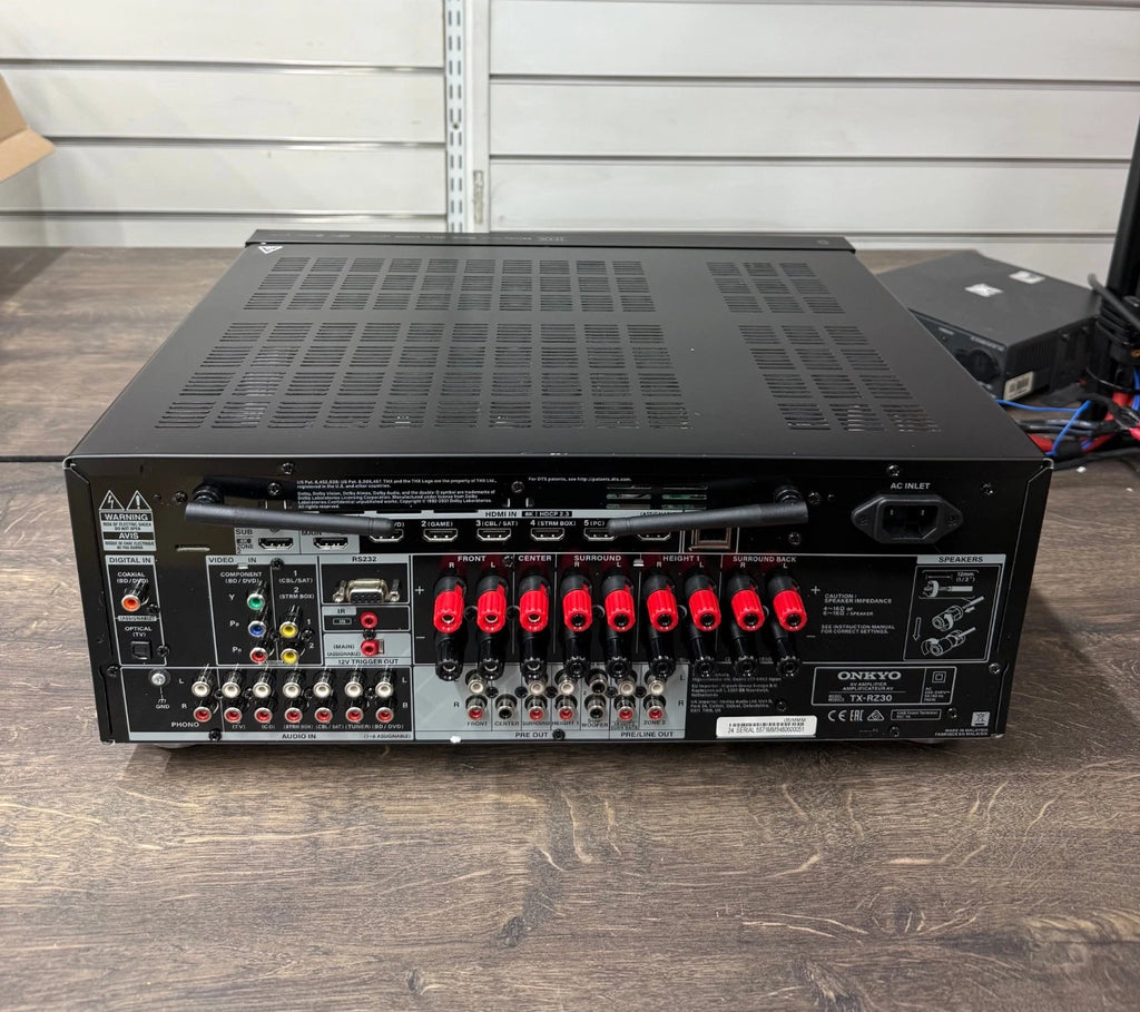 ONKYO TX-RZ30 Home Hifi Cinema 9.2 Channel IMAX AV Surround Receiver Amplifier - Black - OPEN BOX