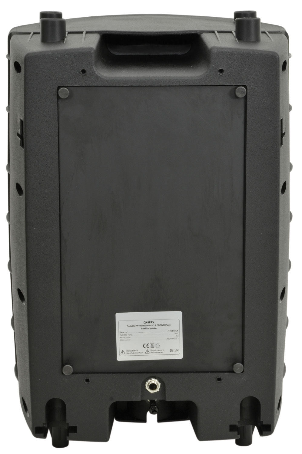 PAV8 Portable PA Set with UHF Mics, Bluetooth® & DVD