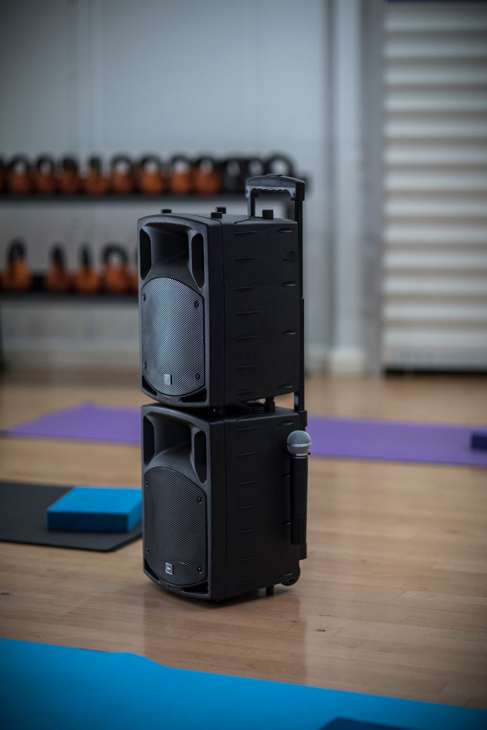 PAV8 Portable PA Set with UHF Mics, Bluetooth® & DVD