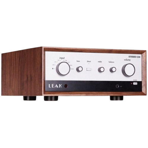 Wharfedale Diamond 12.3i Walnut + LEAK Stereo 230 Integrated Amplifier – Walnut + 5M QED 79 Strand – Black