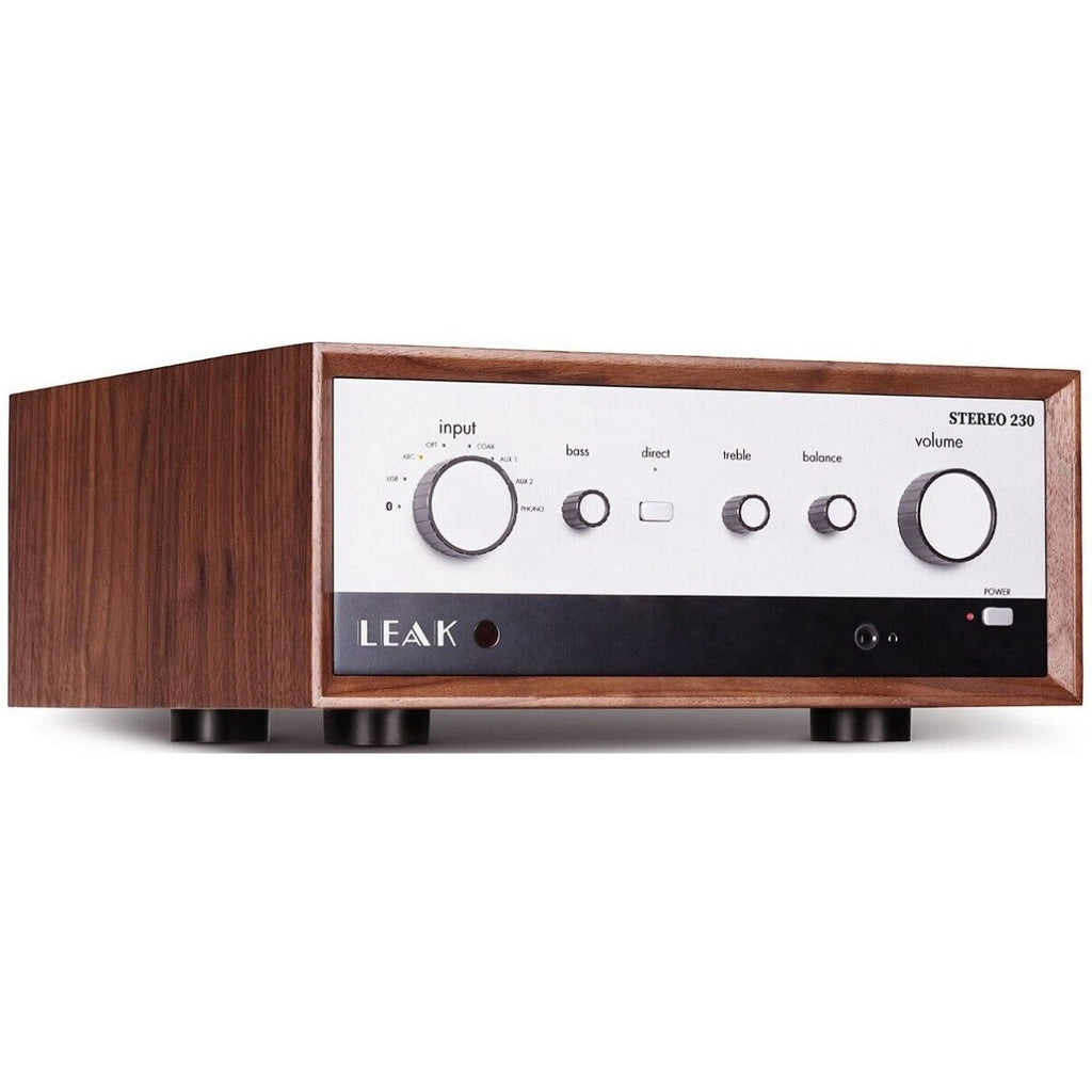 LEAK Stereo 230 Integrated Amplifier - Walnut
