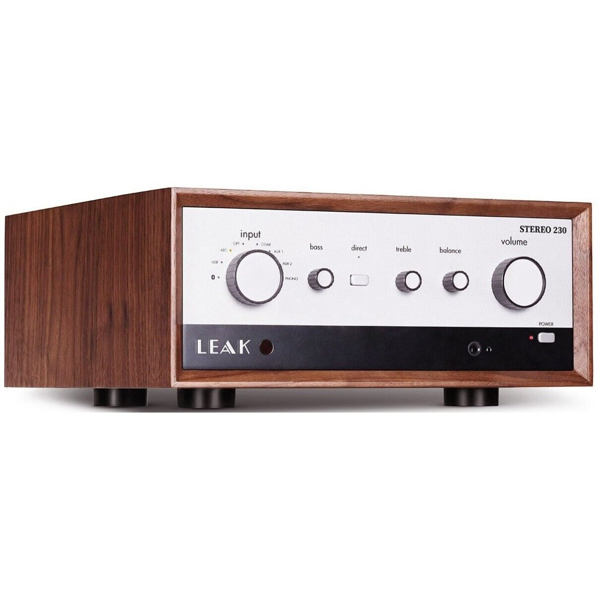 LEAK Stereo 230 Integrated Amplifier - Walnut