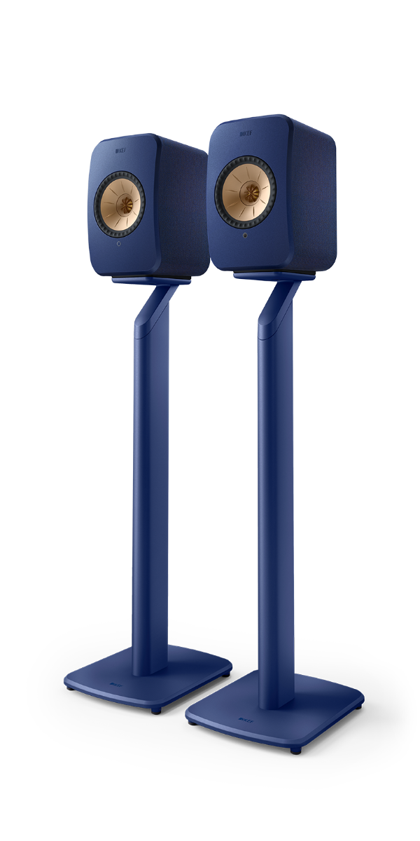 KEF S1 Speaker Floor Stand for LSX II (Pair) - Cobalt Blue