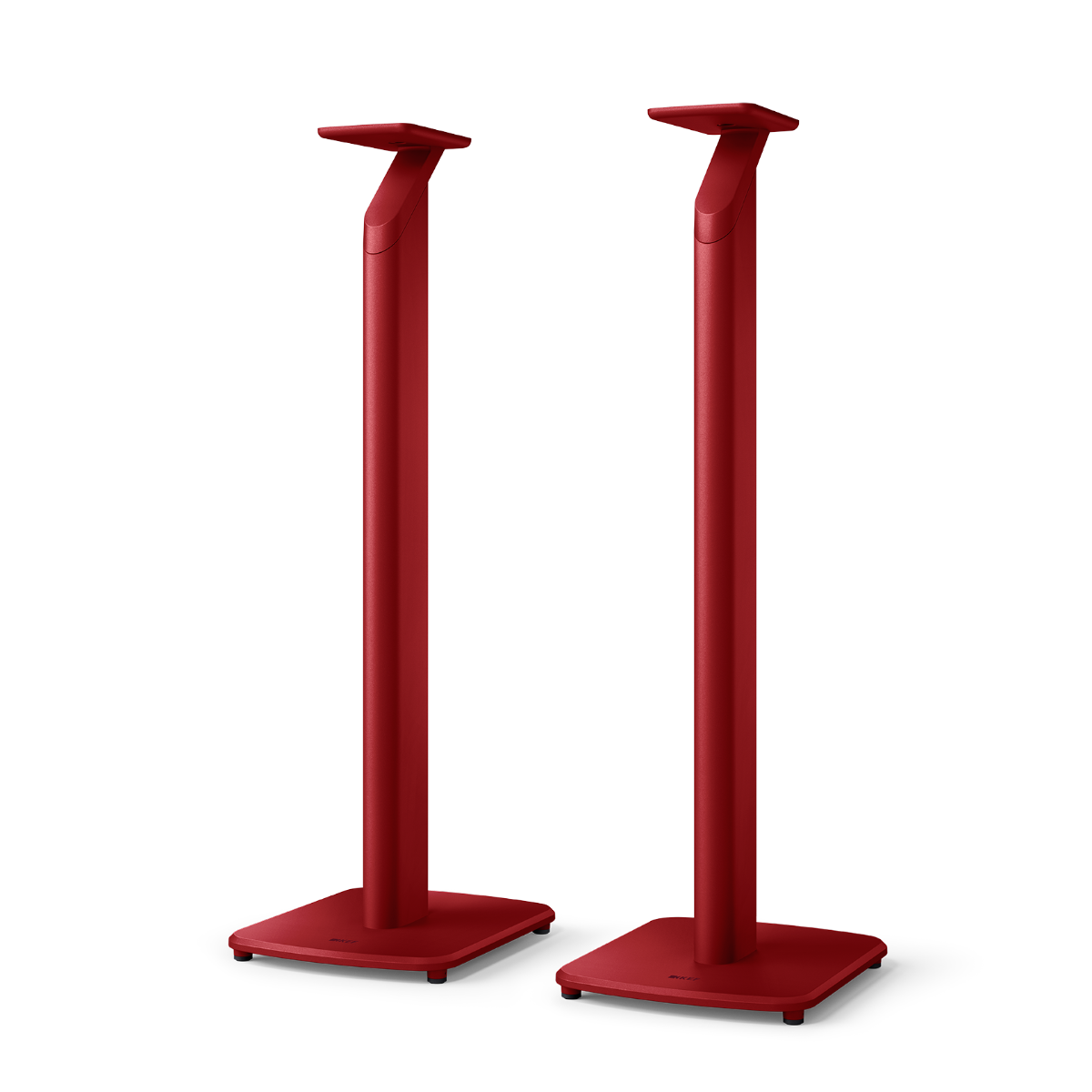 KEF S1 Speaker Floor Stand for LSX II (Pair) - Crimson Red