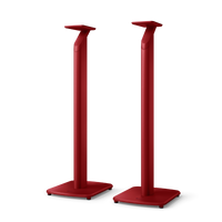 KEF S1 Speaker Floor Stand for LSX II (Pair) - Crimson Red