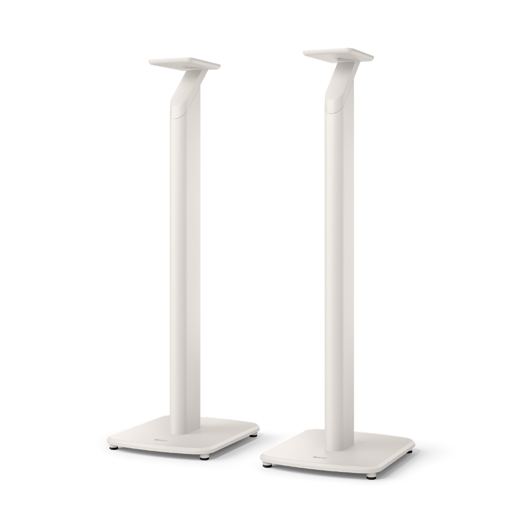 KEF S1 Speaker Floor Stand for LSX II (Pair) - Mineral White
