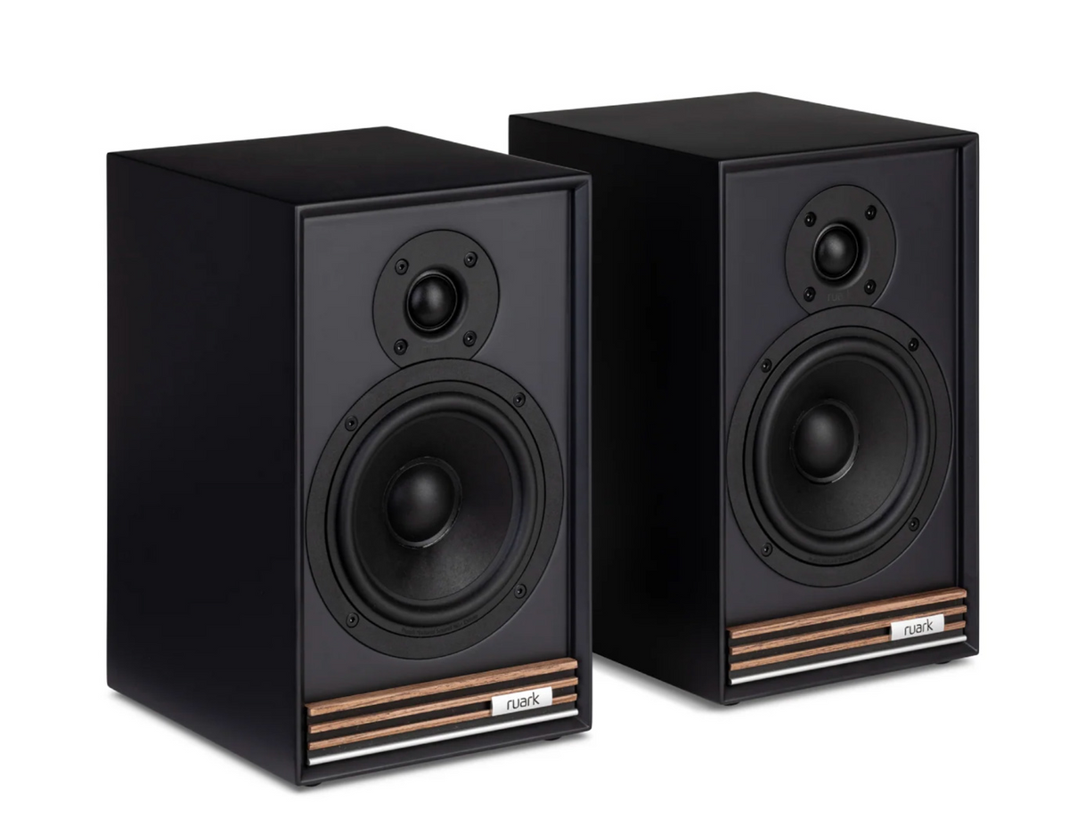 Ruark Sabre-R Bookshelf Speakers Console Satin Charcoal