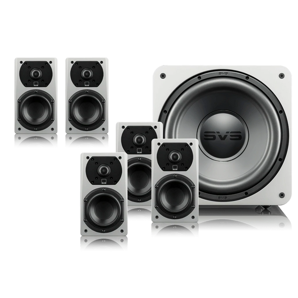 SVS Prime 5.1 System - White Gloss