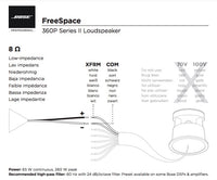 Bose FreeSpace 360P Series II - Single