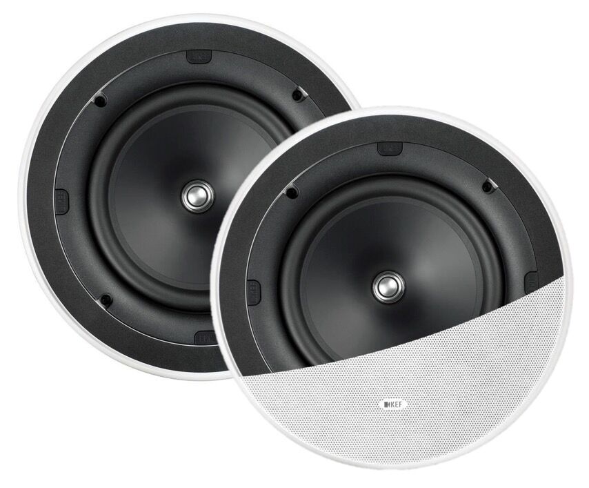 WiiM AMP + X2 KEF Ci200ER - Architectural Ceiling Speakers