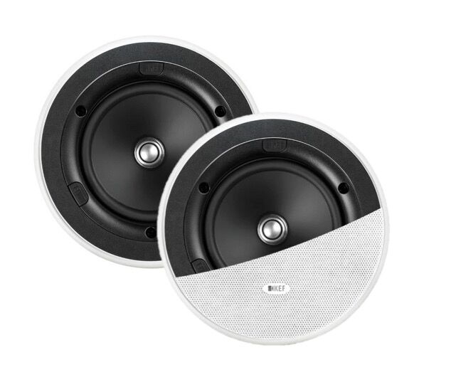 WiiM AMP + X4 KEF Ci130ER - Architectural Ceiling Speakers