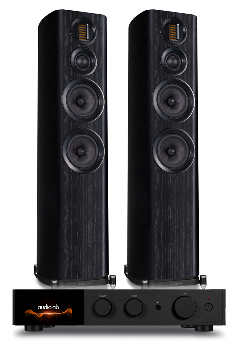 Audiolab 9000A & Wharfedale Evo 4.4 Floorstanding Speakers