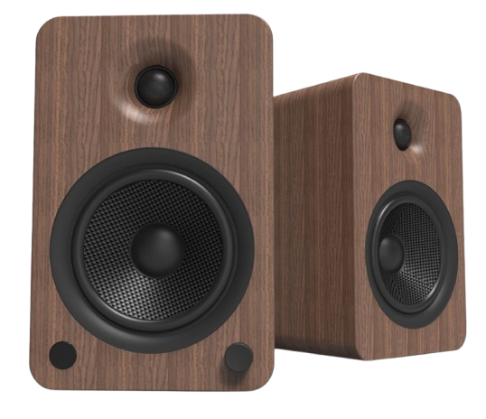 Pro-Ject T Line - T1 Evo Turntable + Kanto Audio YU6 Active Powered Bluetooth Studio Speakers - Walnut