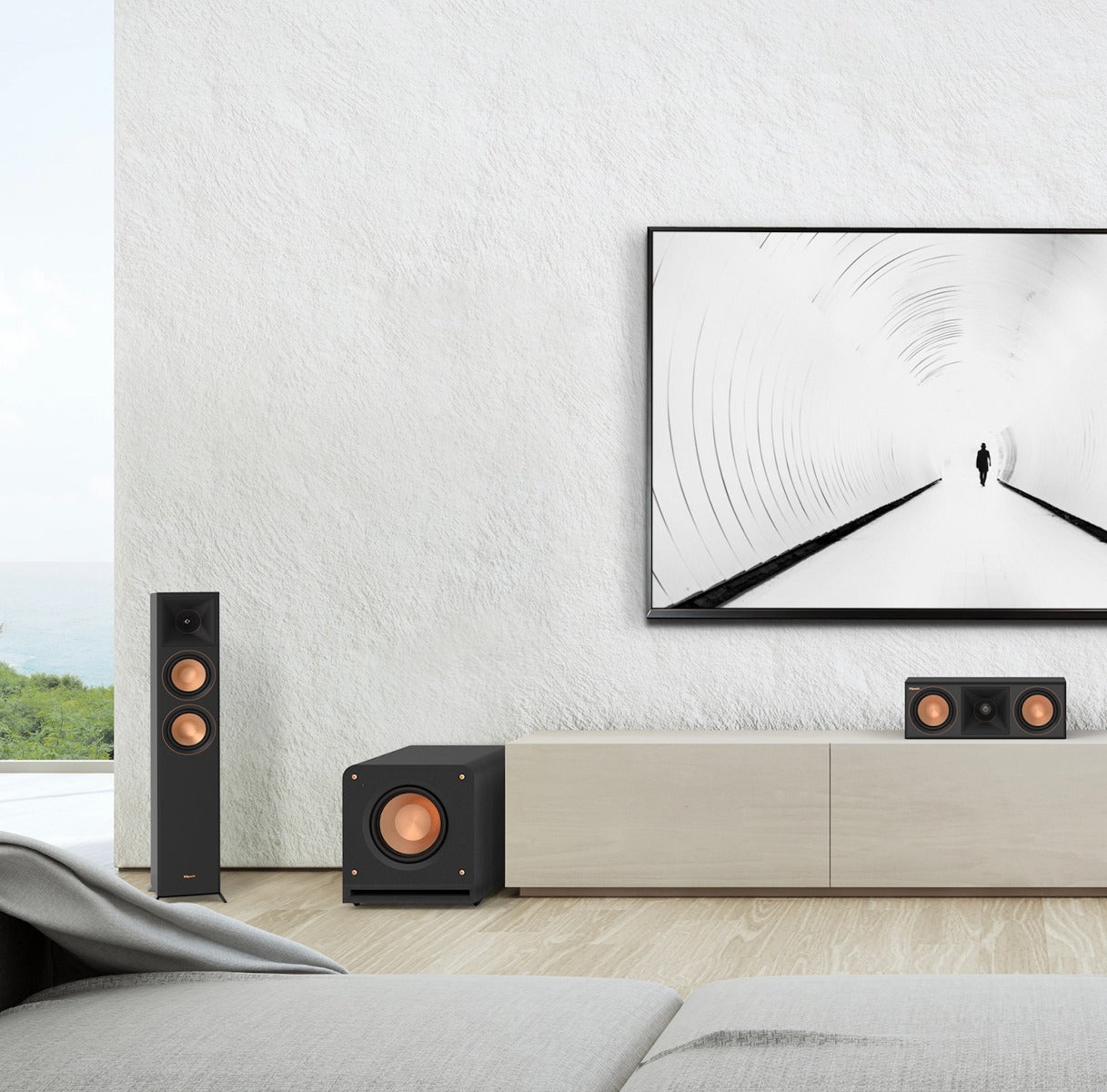 Klipsch RP-5000F II 5.1.2 Atmos 10" Speaker Bundle