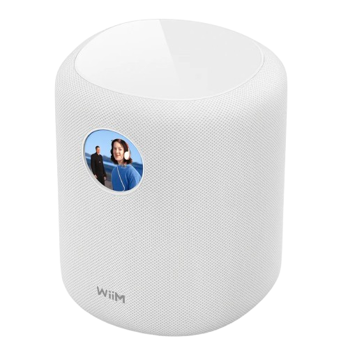 Wiim Sound Multiroom Smart Wireless High-Fidelity Audio Speaker - White