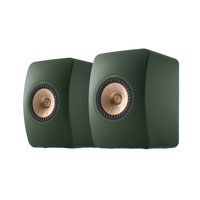 KEF LS50 Meta Bookshelf Speakers - Moss Green