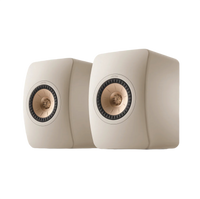 KEF LS50 Meta Bookshelf Speakers - Sand Shell