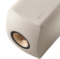 KEF LS50 Meta Bookshelf Speakers - Sand Shell