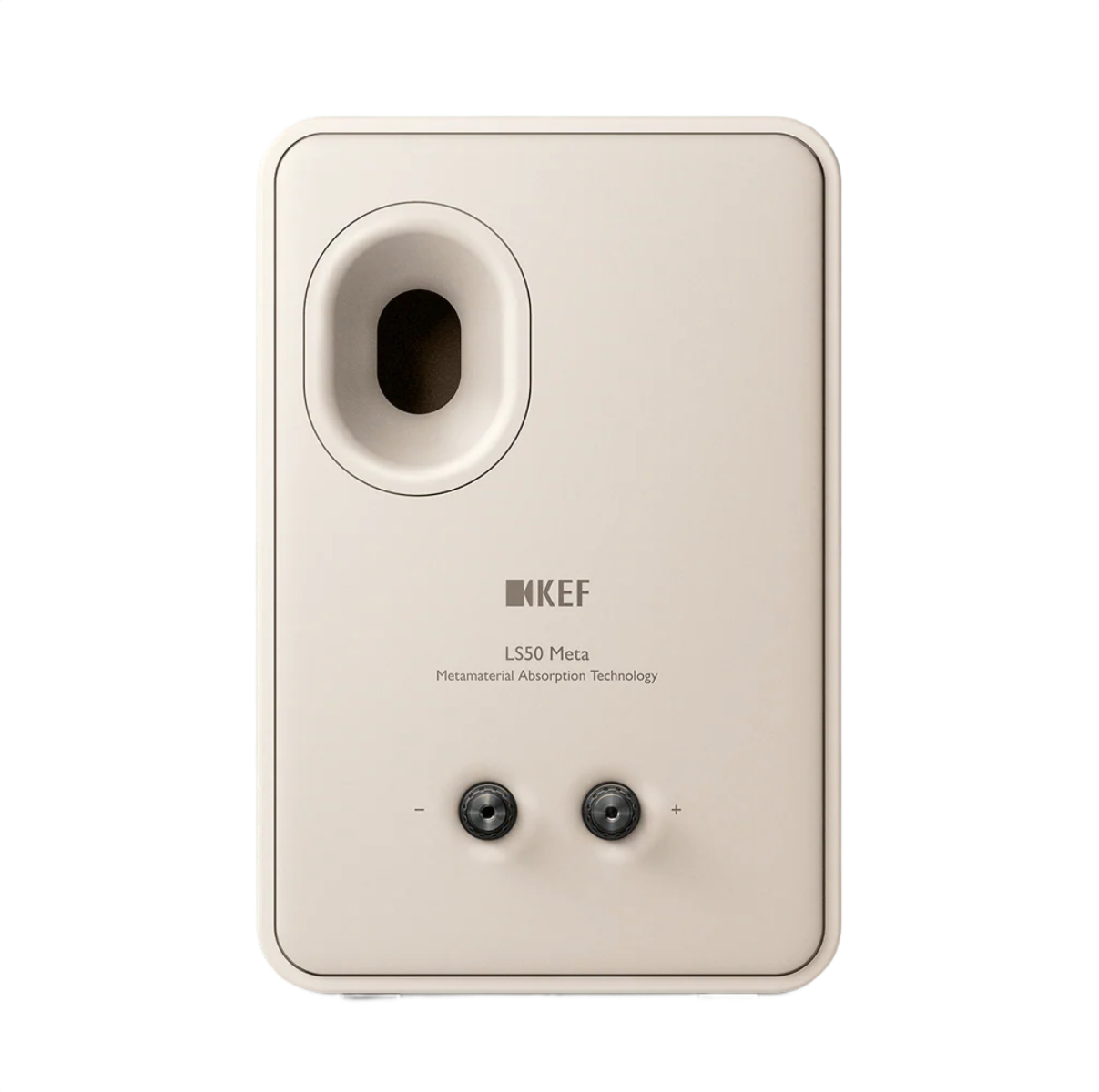 KEF LS50 Meta Bookshelf Speakers - Sand Shell